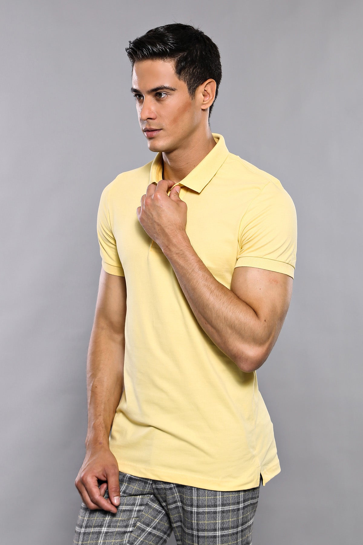 Polo Plain Yellow T-Shirt