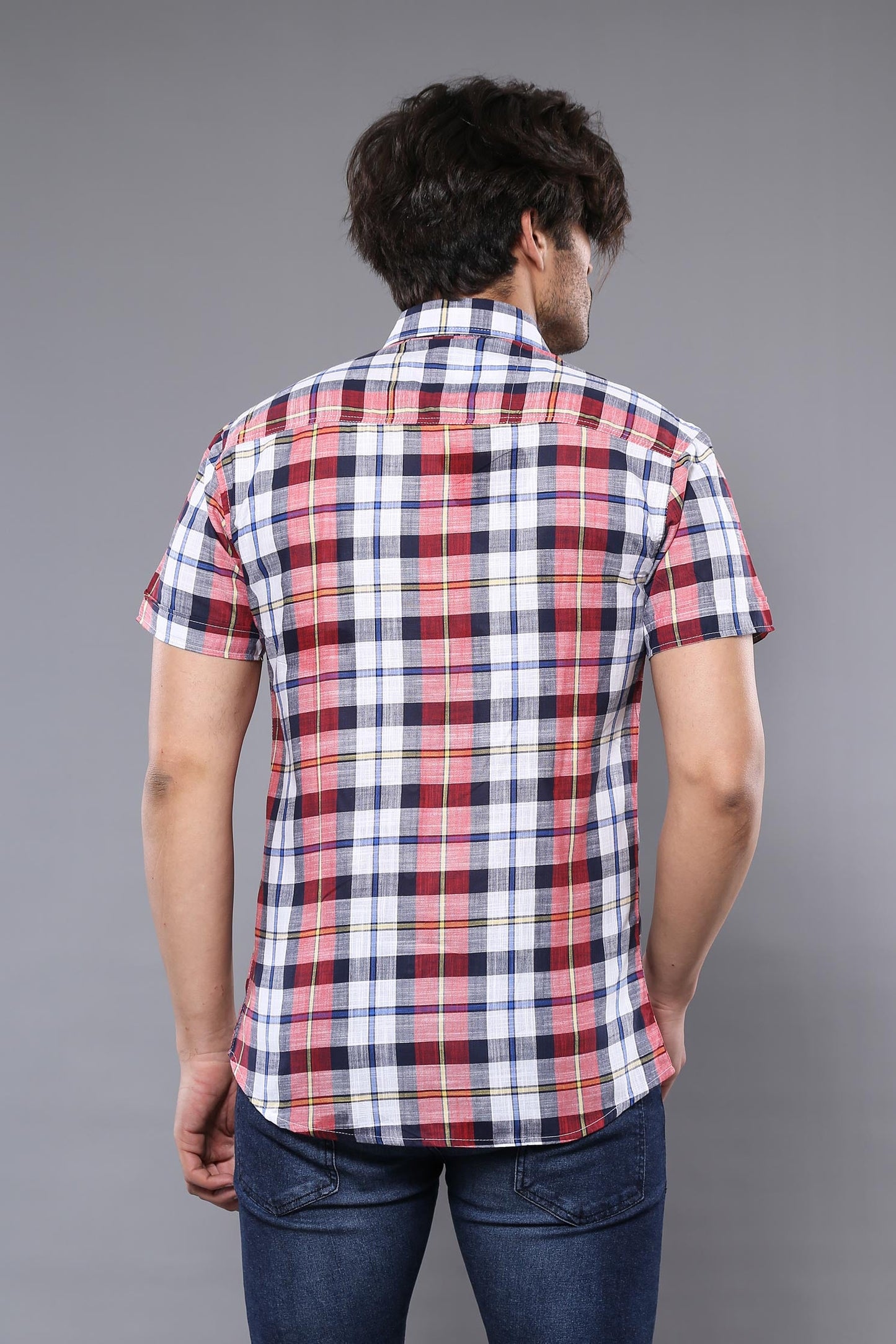 KOALA SYDNEY Checked Patterned Short Sleeve Men Shirt -
