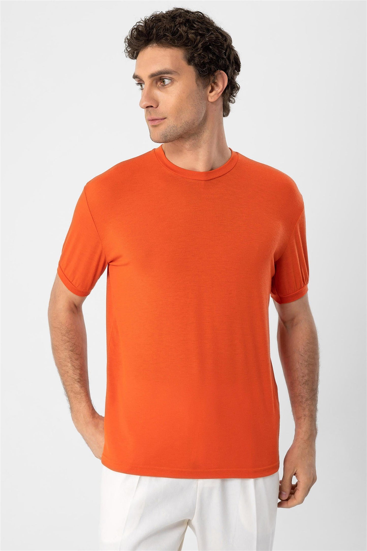 KOALA SYDNEY Men's Coral Crew Neck T-Shirt