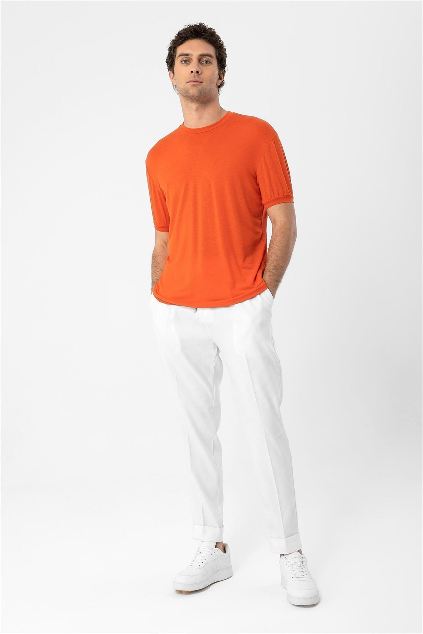 KOALA SYDNEY Men's Coral Crew Neck T-Shirt