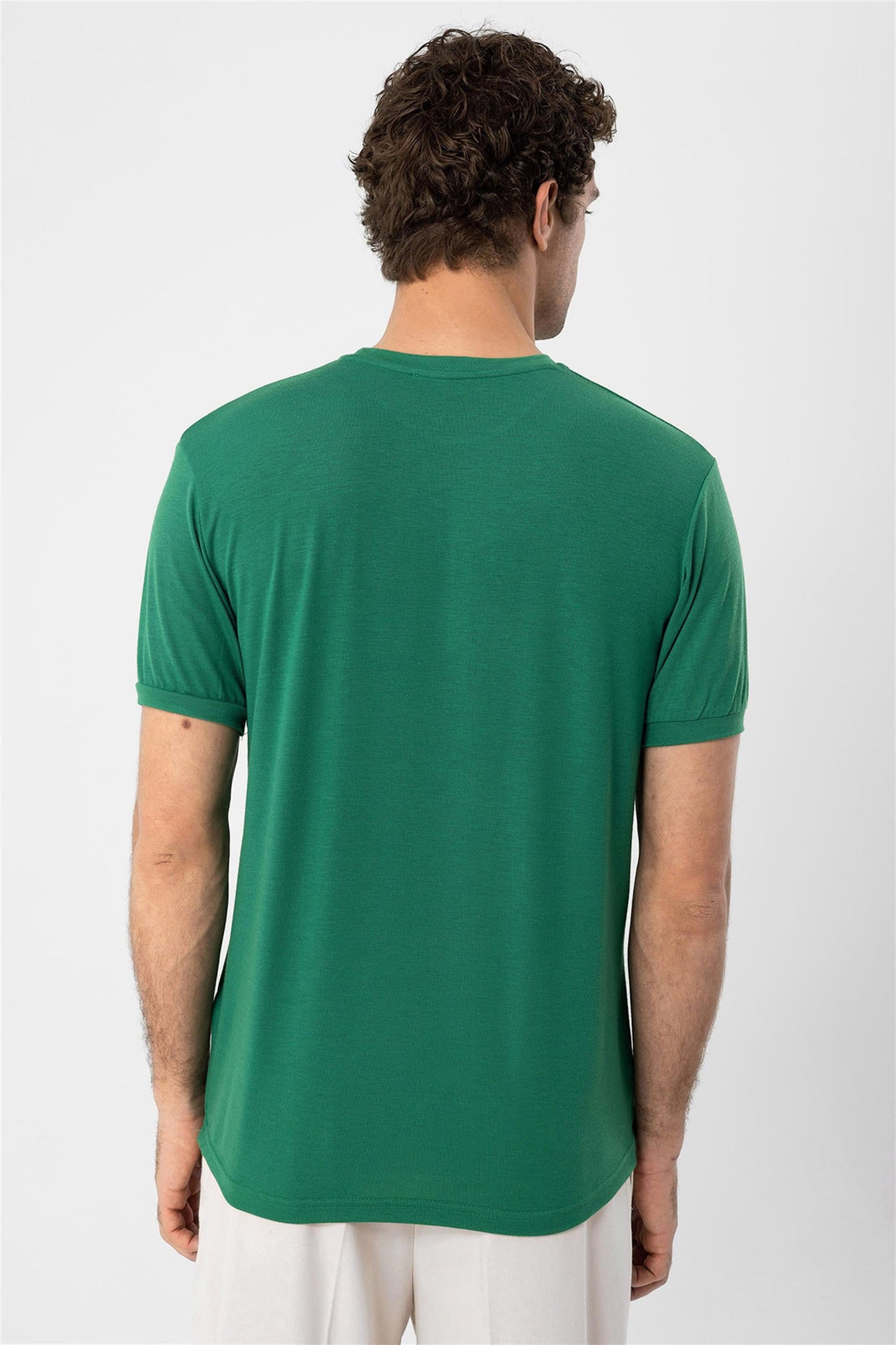 KOALA SYDNEY Men's Green Crew Neck T-Shirt