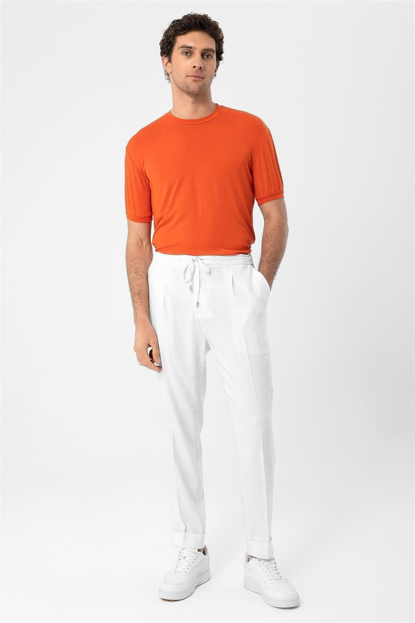 KOALA SYDNEY Men's Coral Crew Neck T-Shirt