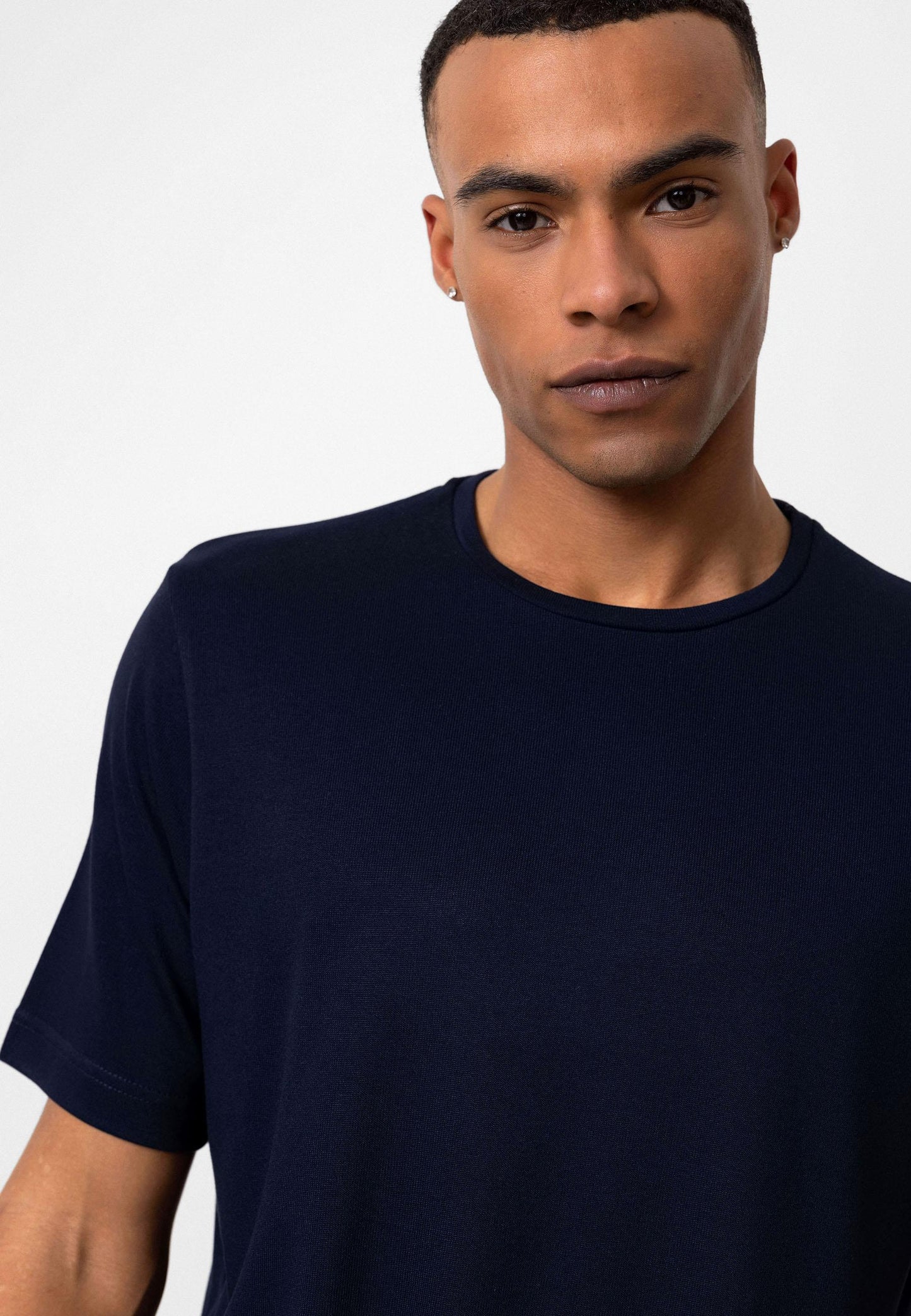 KOALA SYDNEY Men's Navy Blue Regular Fit Crew Neck T-Shirt