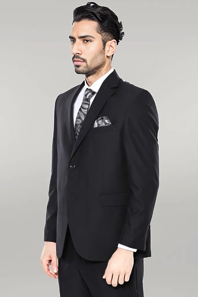 KOALA SYDNEY Black 4 Drop Regular Suit |