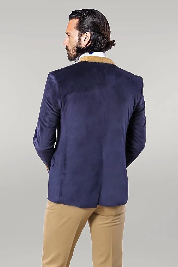 Purple Velvet Men's Jacket