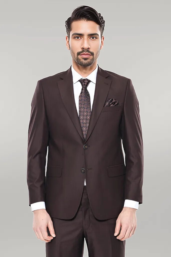 KOALA SYDNEY Brown 4 Drop Regular Suit |