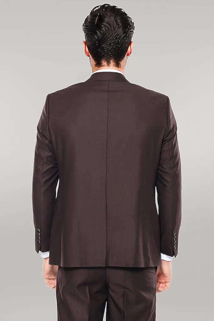 KOALA SYDNEY Brown 4 Drop Regular Suit |