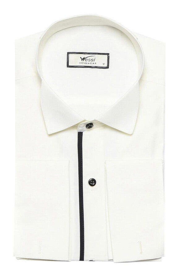 KOALA SYDNEY Cream Tuxedo Shirt -