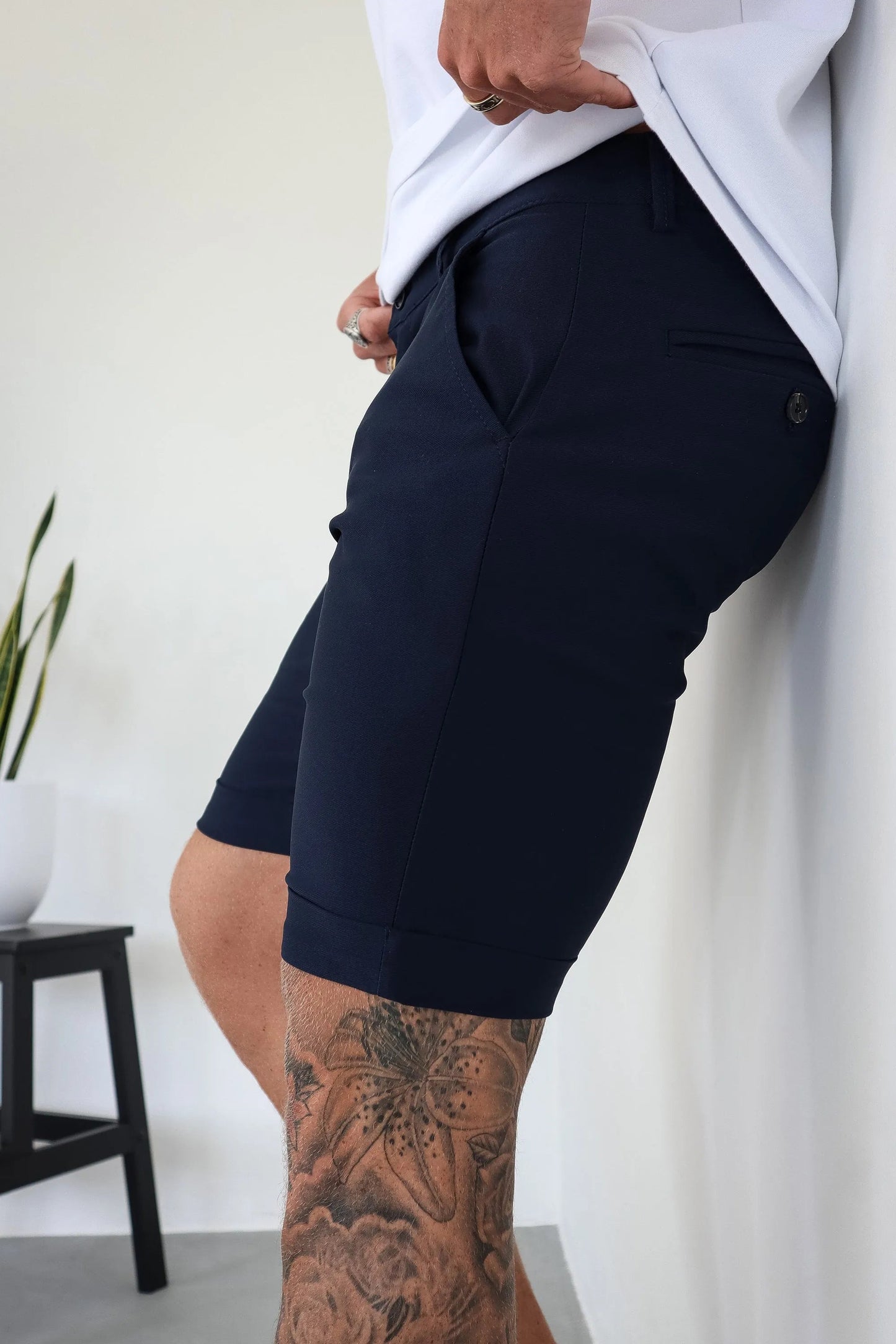 AVANI DARK BLUE SHORTS