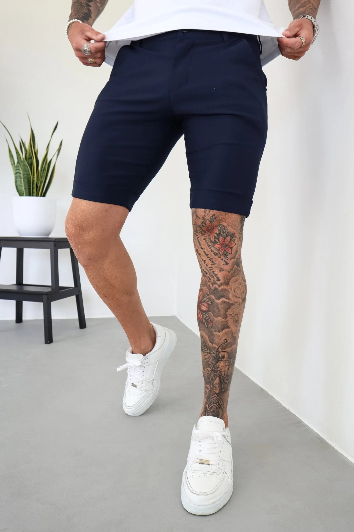 AVANI DARK BLUE SHORTS