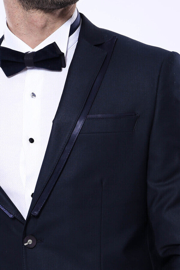 KOALA SYDNEY Detachable Lapel Navy Blue Tuxedo |