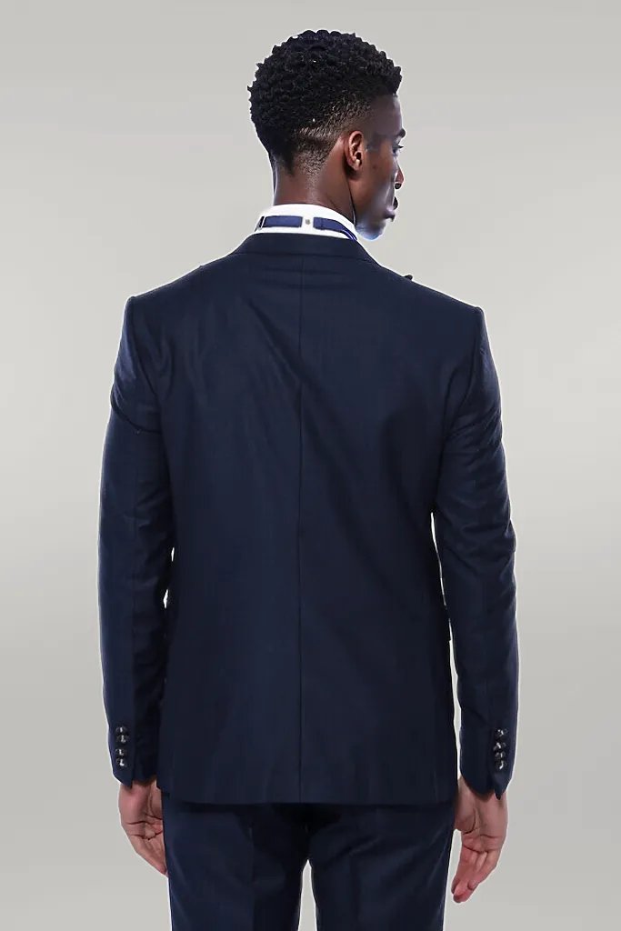 KOALA SYDNEY Detachable Lapel Navy Blue Tuxedo |