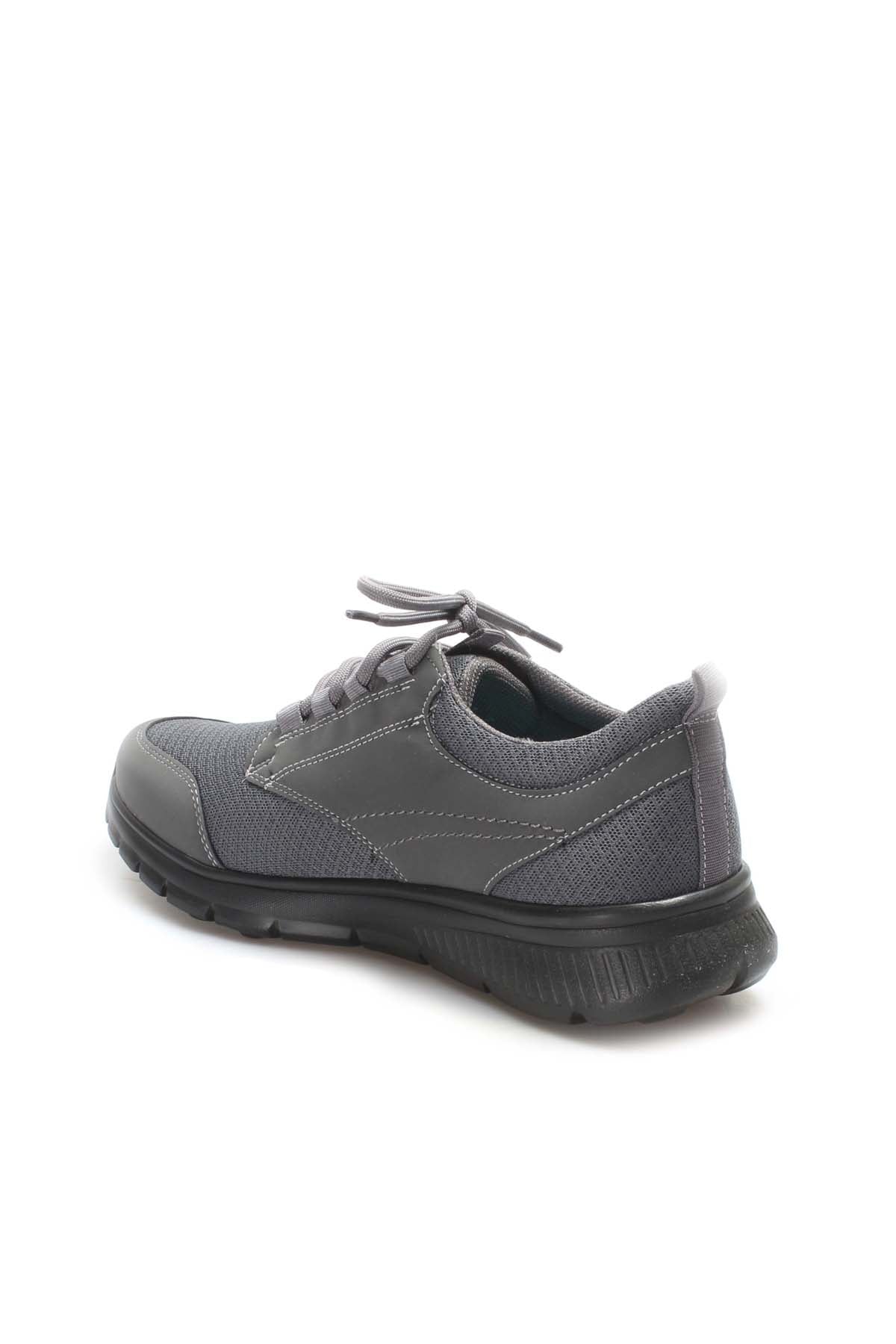 KOALA SYDNEY Men's Grey Mesh Athletic Shoes with Rubber Sole