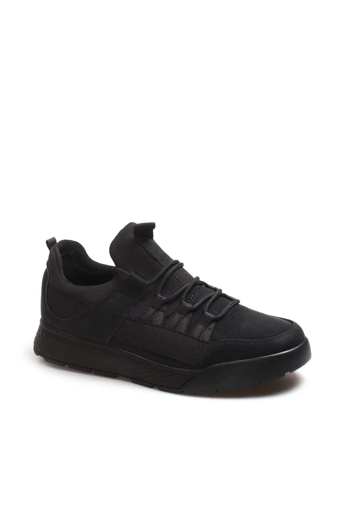 Men's Black Casual Running Shoes