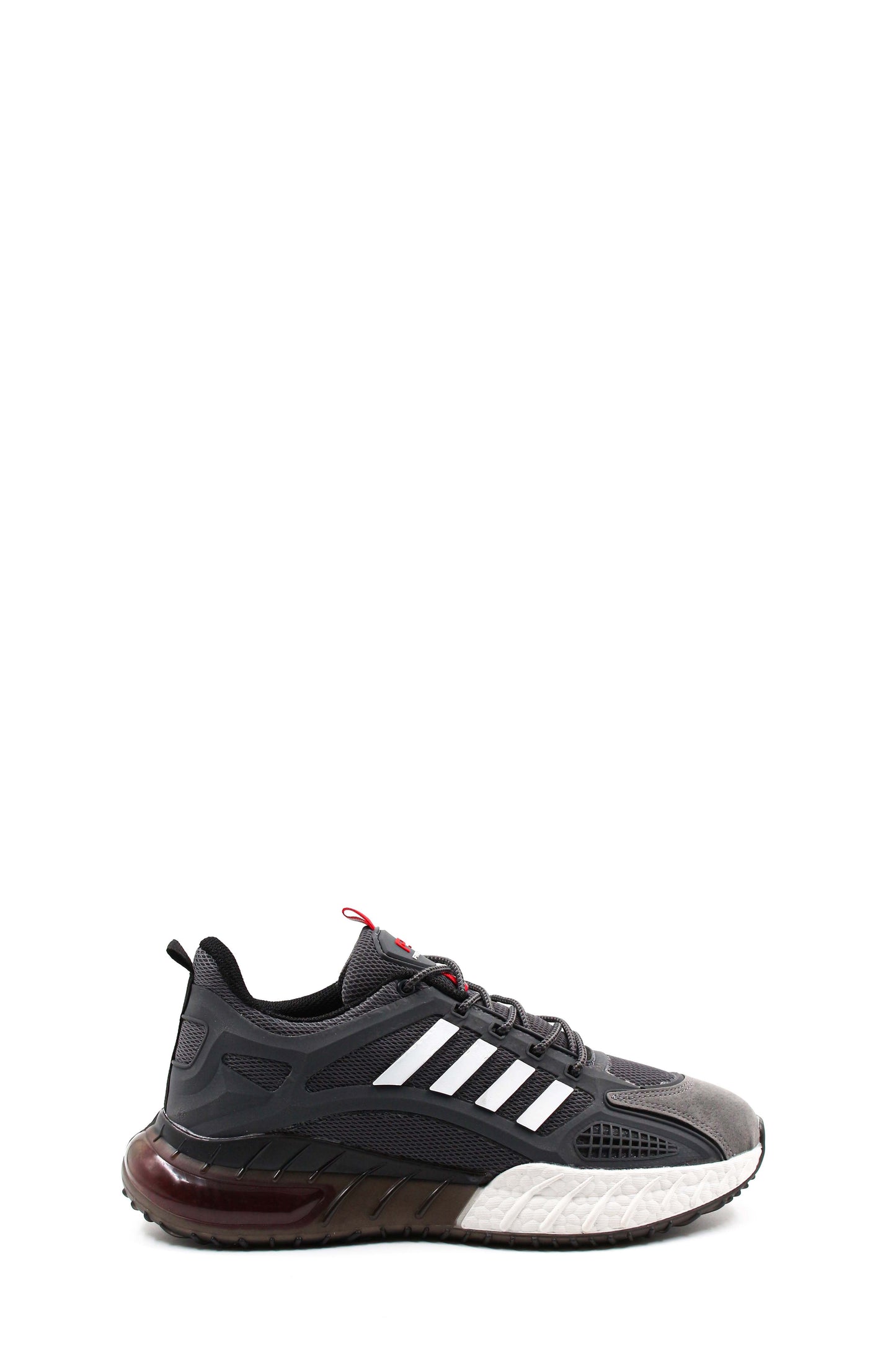 KOALA SYDNEY Men's Grey and Black Athletic Running Sneakers