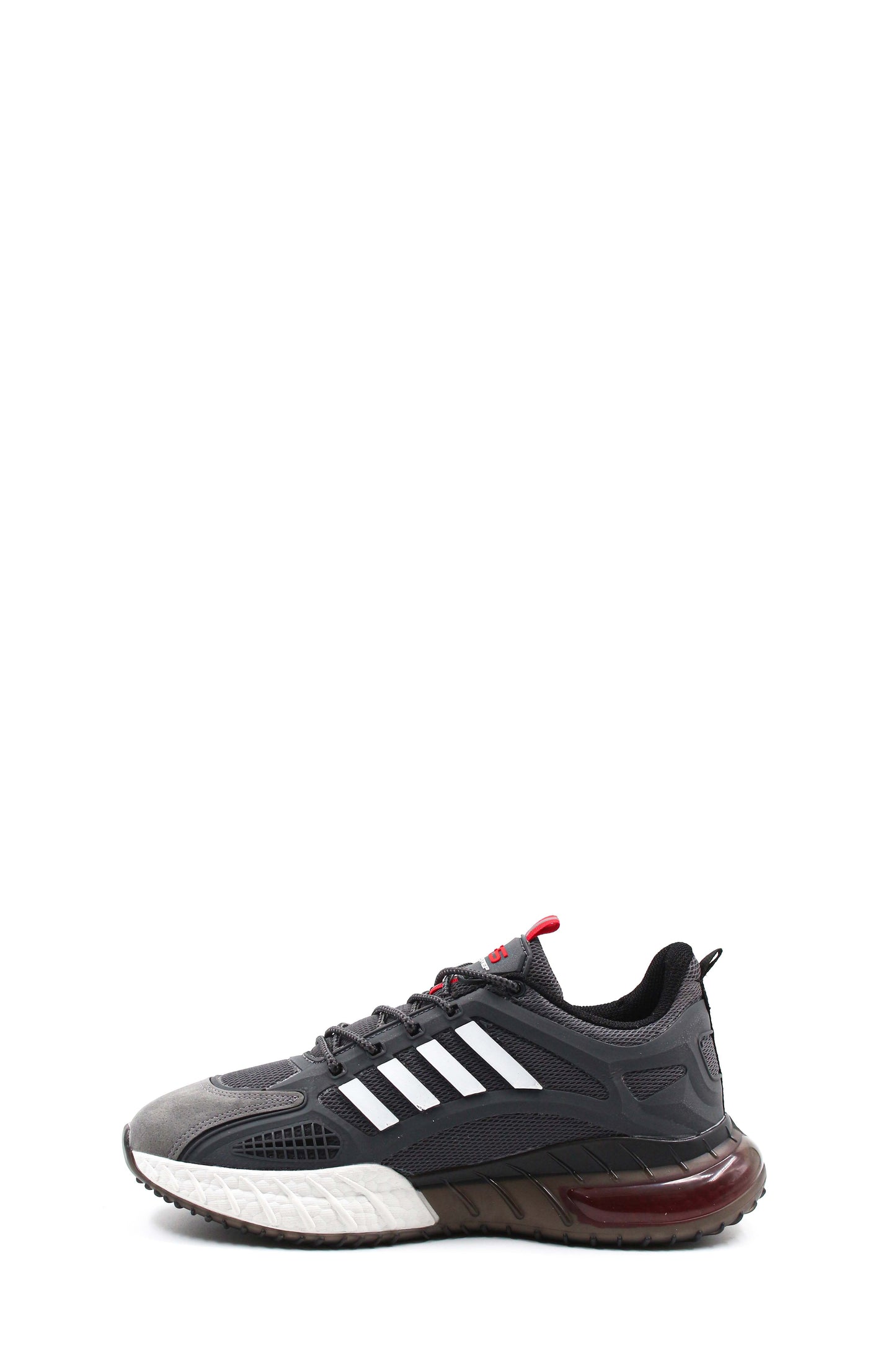 KOALA SYDNEY Men's Grey and Black Athletic Running Sneakers