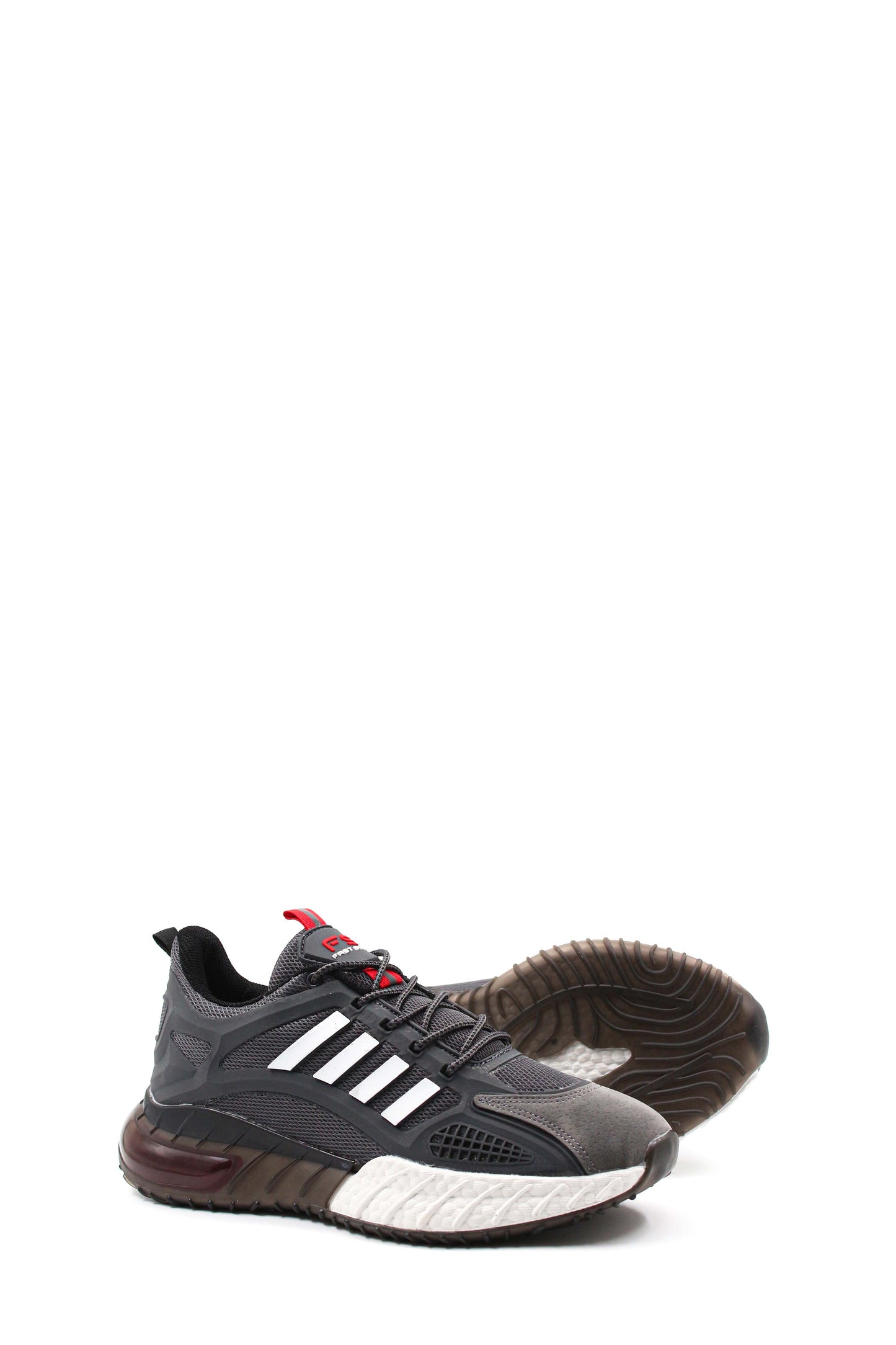 KOALA SYDNEY Men's Grey and Black Athletic Running Sneakers