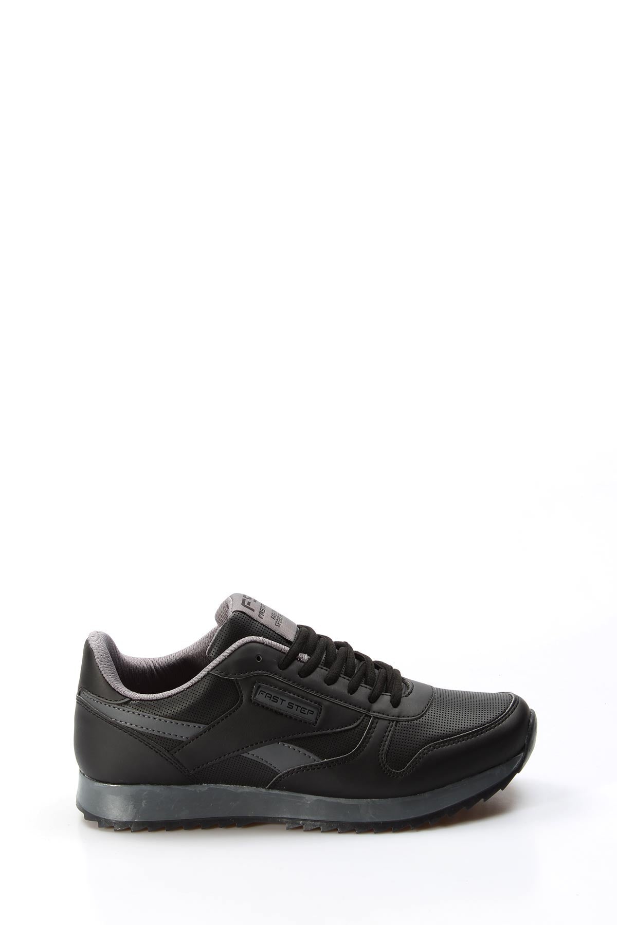 KOALA SYDNEY Men's Black Synthetic Lace-Up Athletic Sneakers