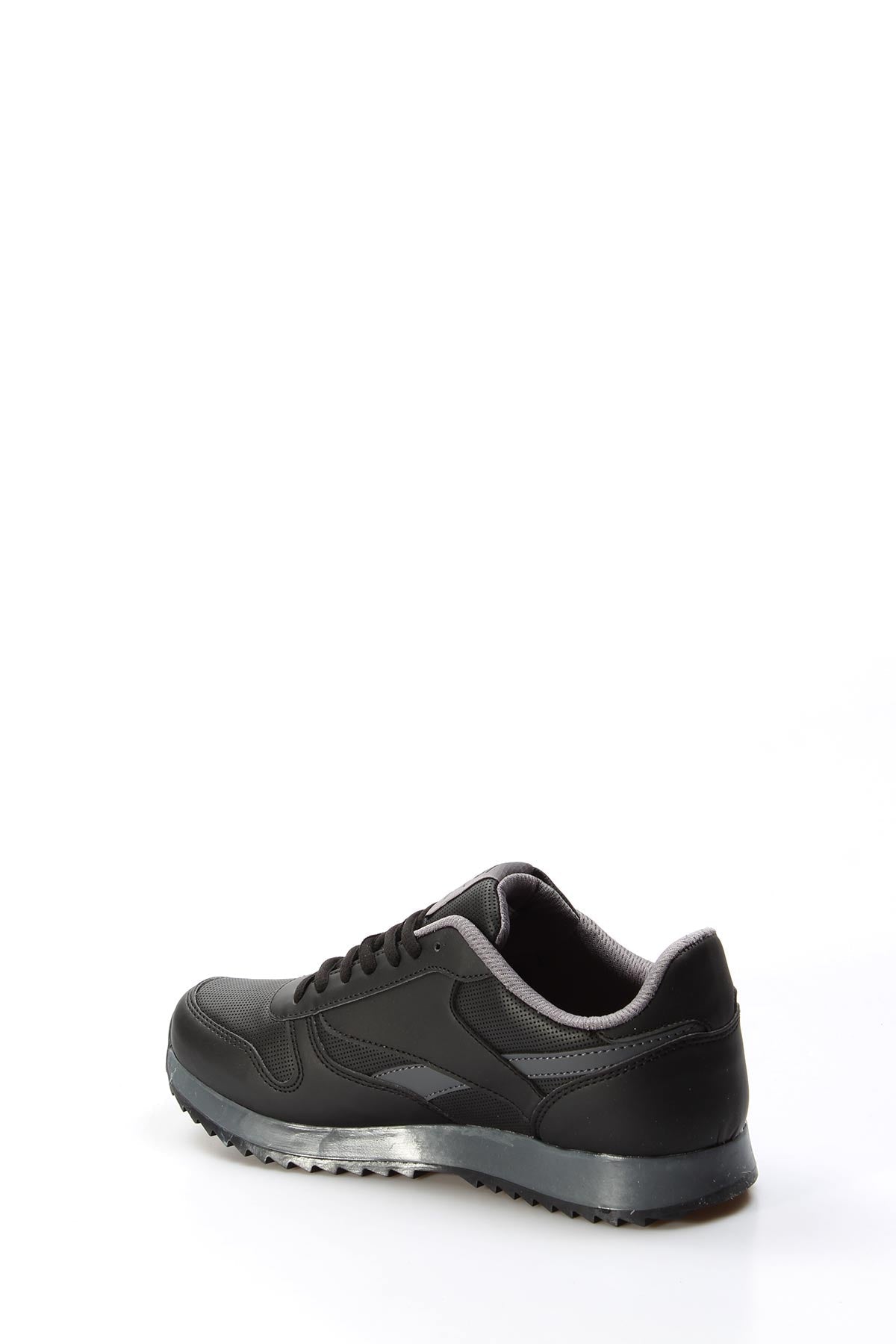 KOALA SYDNEY Men's Black Synthetic Lace-Up Athletic Sneakers