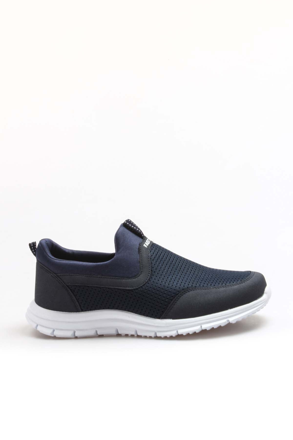 KOALA SYDNEY Men's Navy Athletic Mesh Slip-On Sneakers