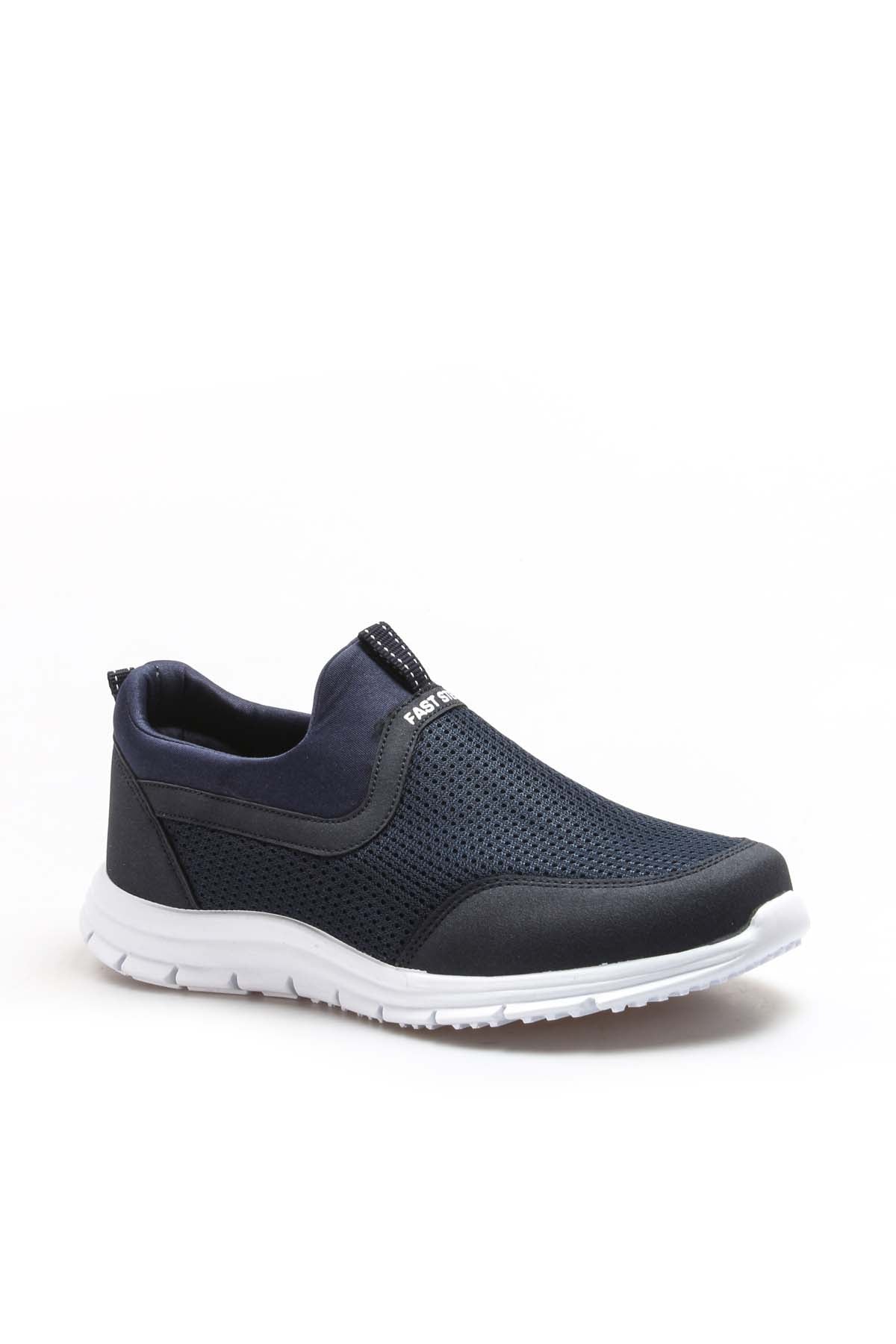 KOALA SYDNEY Men's Navy Athletic Mesh Slip-On Sneakers