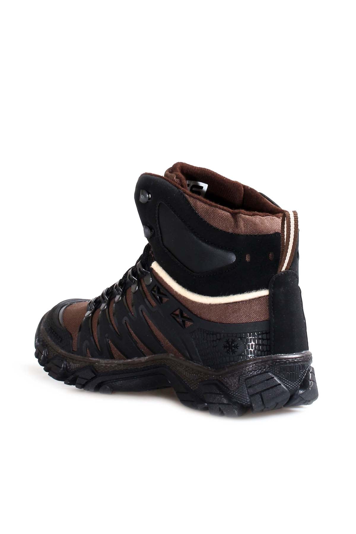 KOALA SYDNEY Men's Rugged Outdoor Hiking Boots with Black and Brown Detailing -
