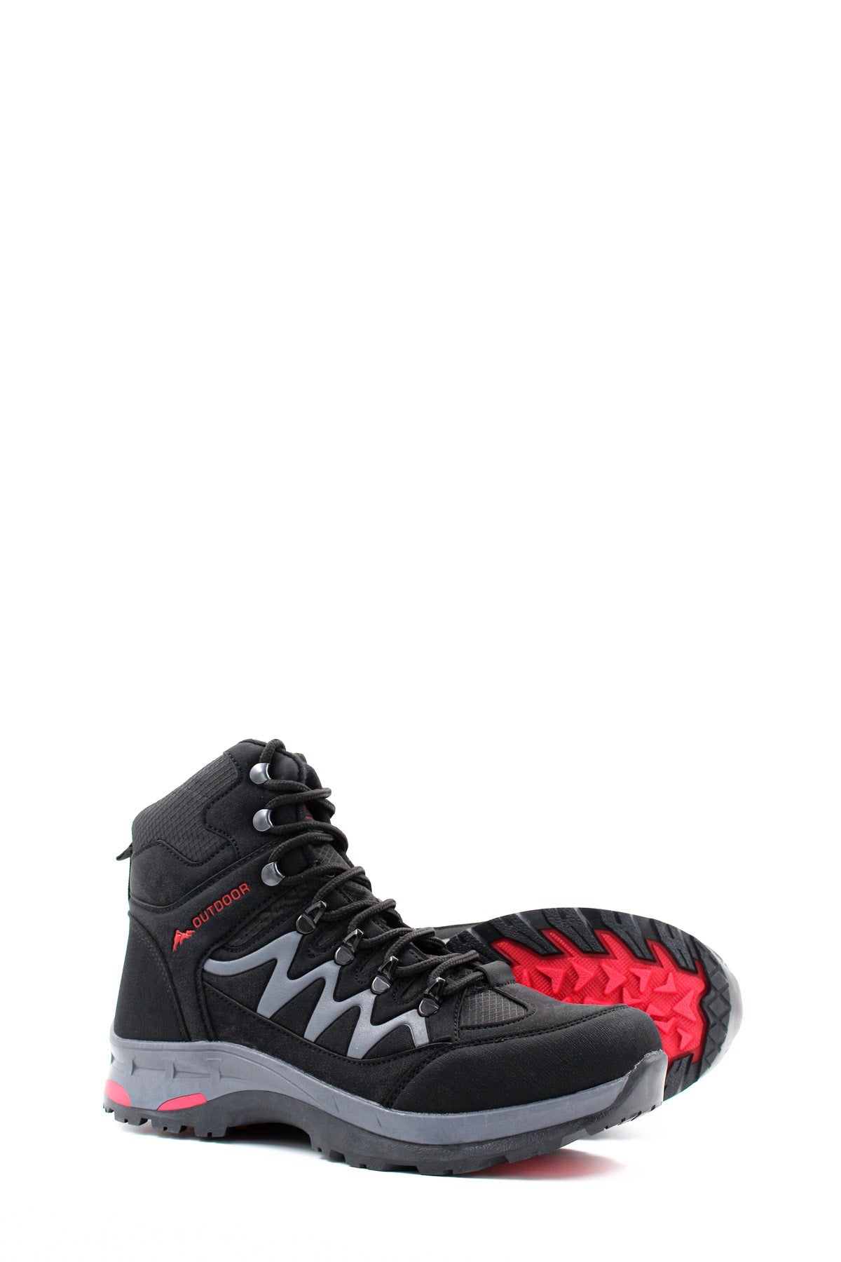 KOALA SYDNEY Men's Black Outdoor Hiking Boots-Wessi