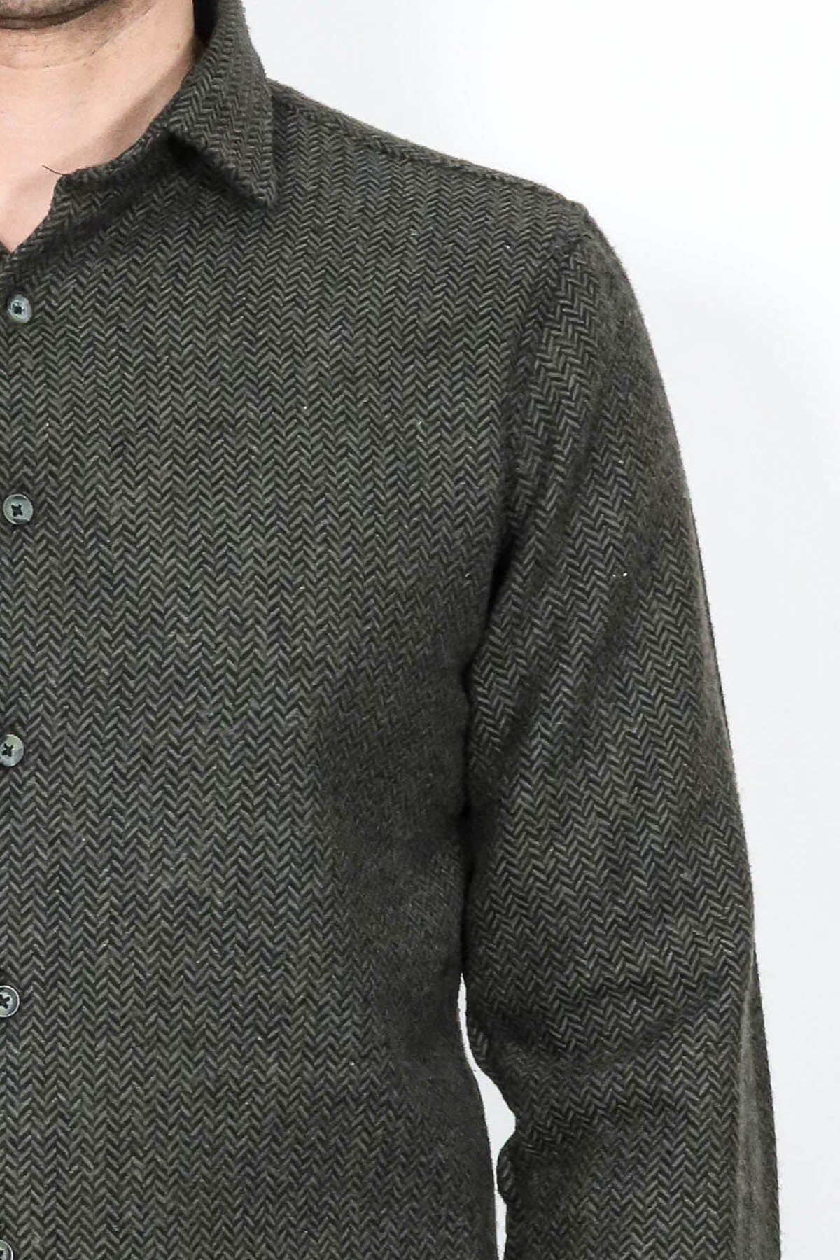 Plaid Green Men Lumberjack Shirt