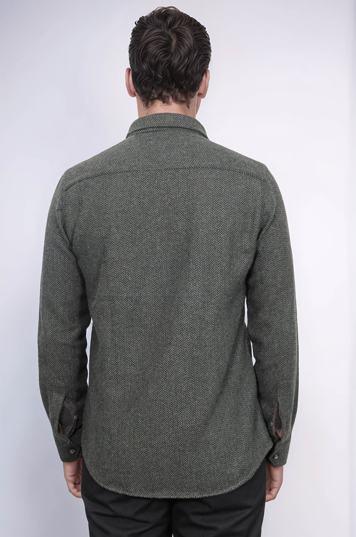 Plaid Green Men Lumberjack Shirt