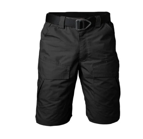 Men's Loose Cargo Shorts with Multiple Pockets
