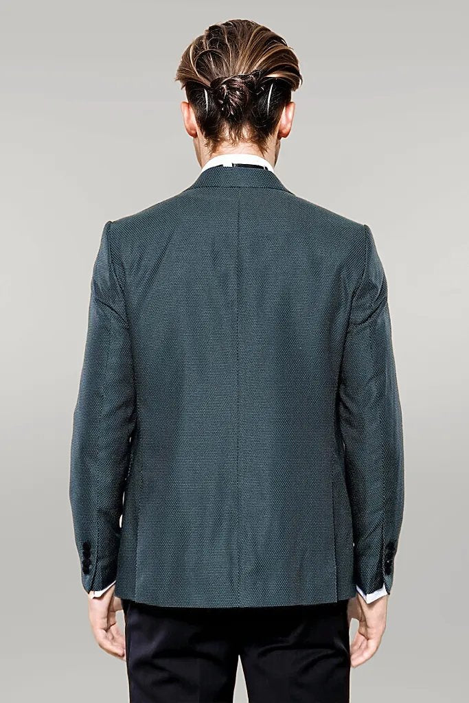 Green Removable Lapel Tuxedo