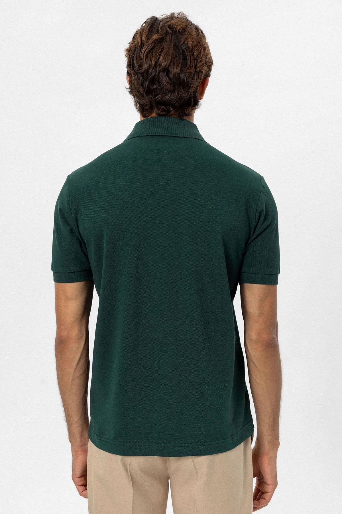 KOALA SYDNEY Men's Khaki Polo Neck T-Shirt