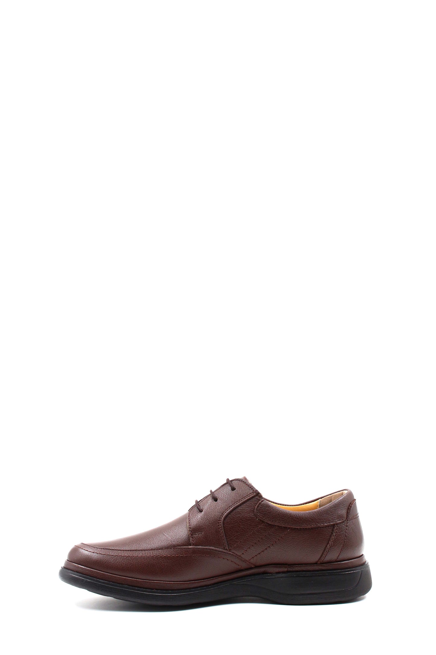 KOALA SYDNEY Men's Brown Leather Derby Shoes with Cushioned Sole