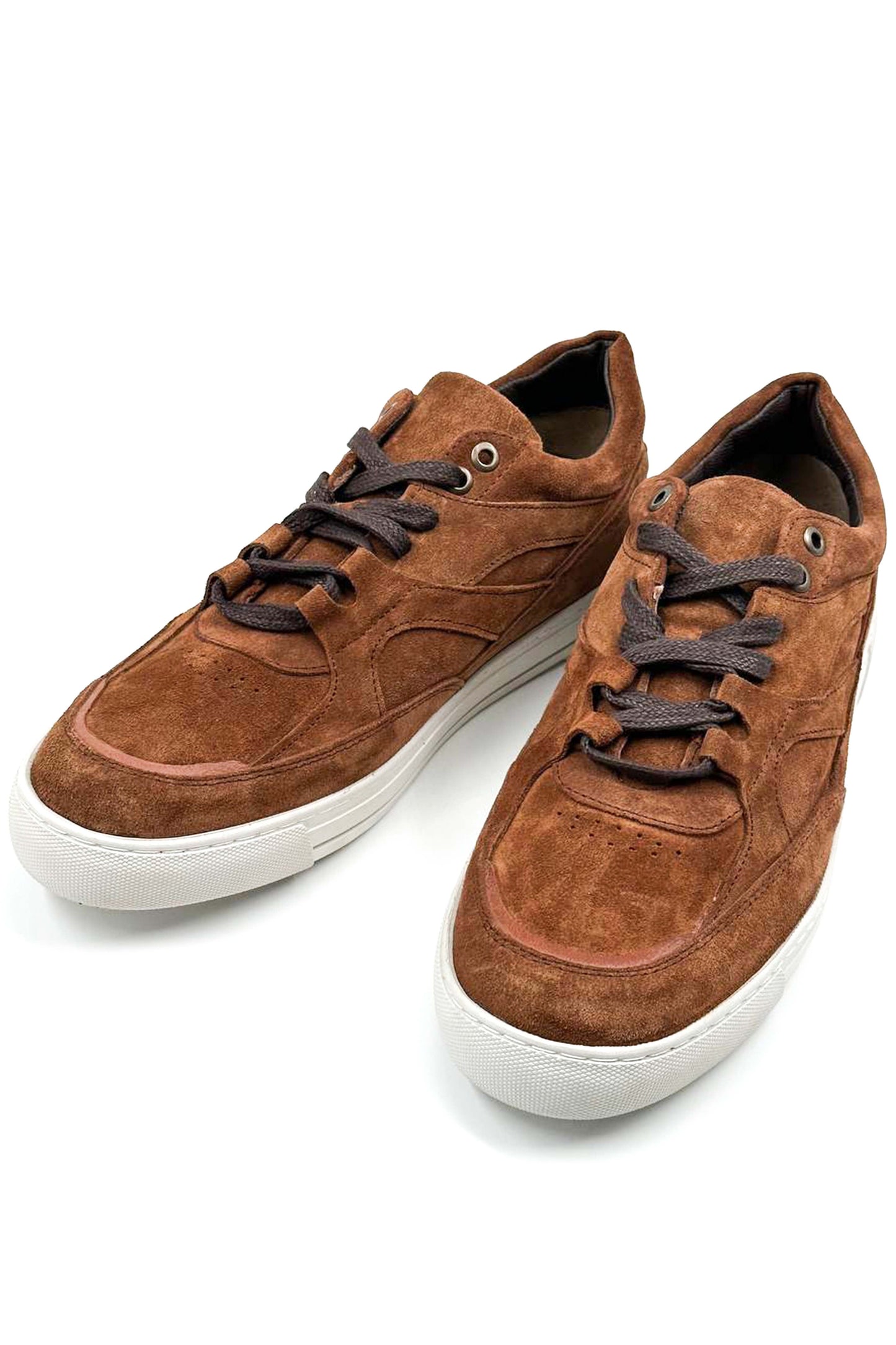 KOALA SYDNEY Men's Brown Suede Casual Sneakers