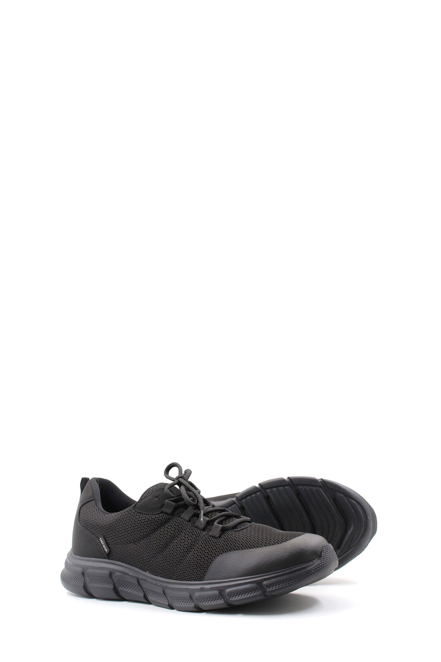 All-Black Lightweight Trainers-Wessi
