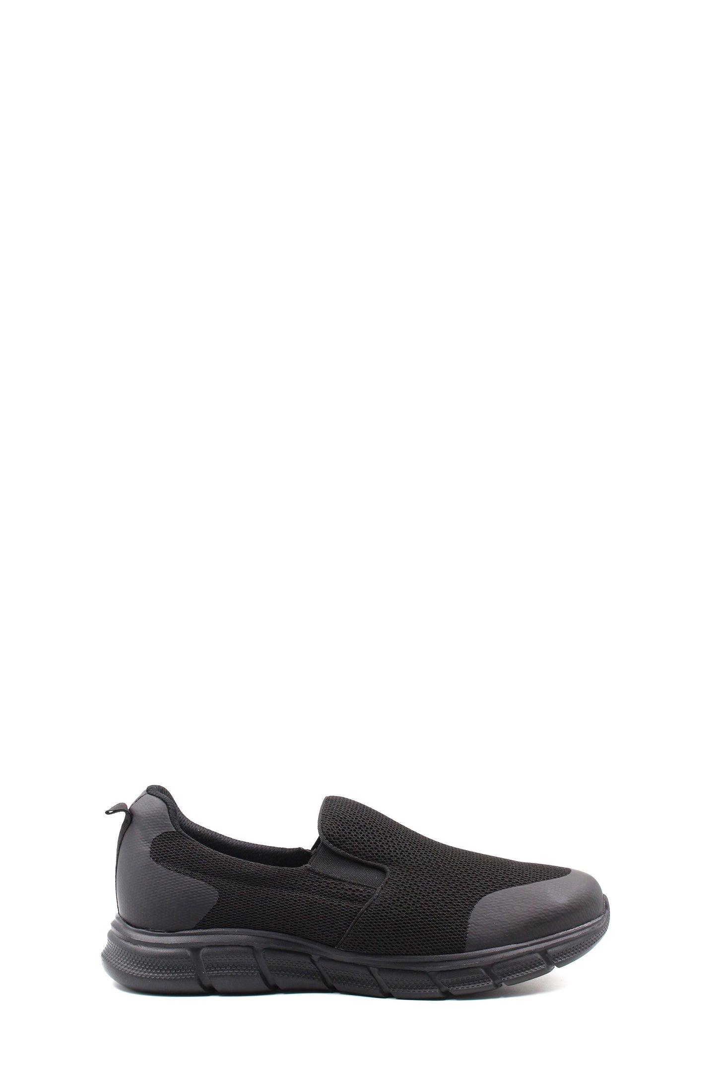 Men's Black Slip-On Mesh Sneakers - Lightweight & Breathable - Wessi
