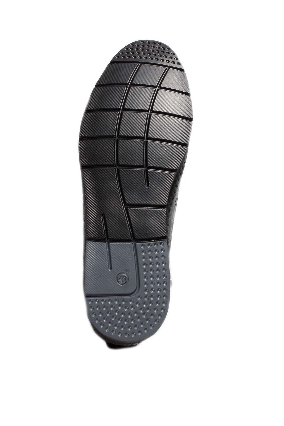 KOALA SYDNEY Black Perforated Leather Loafers Wessi