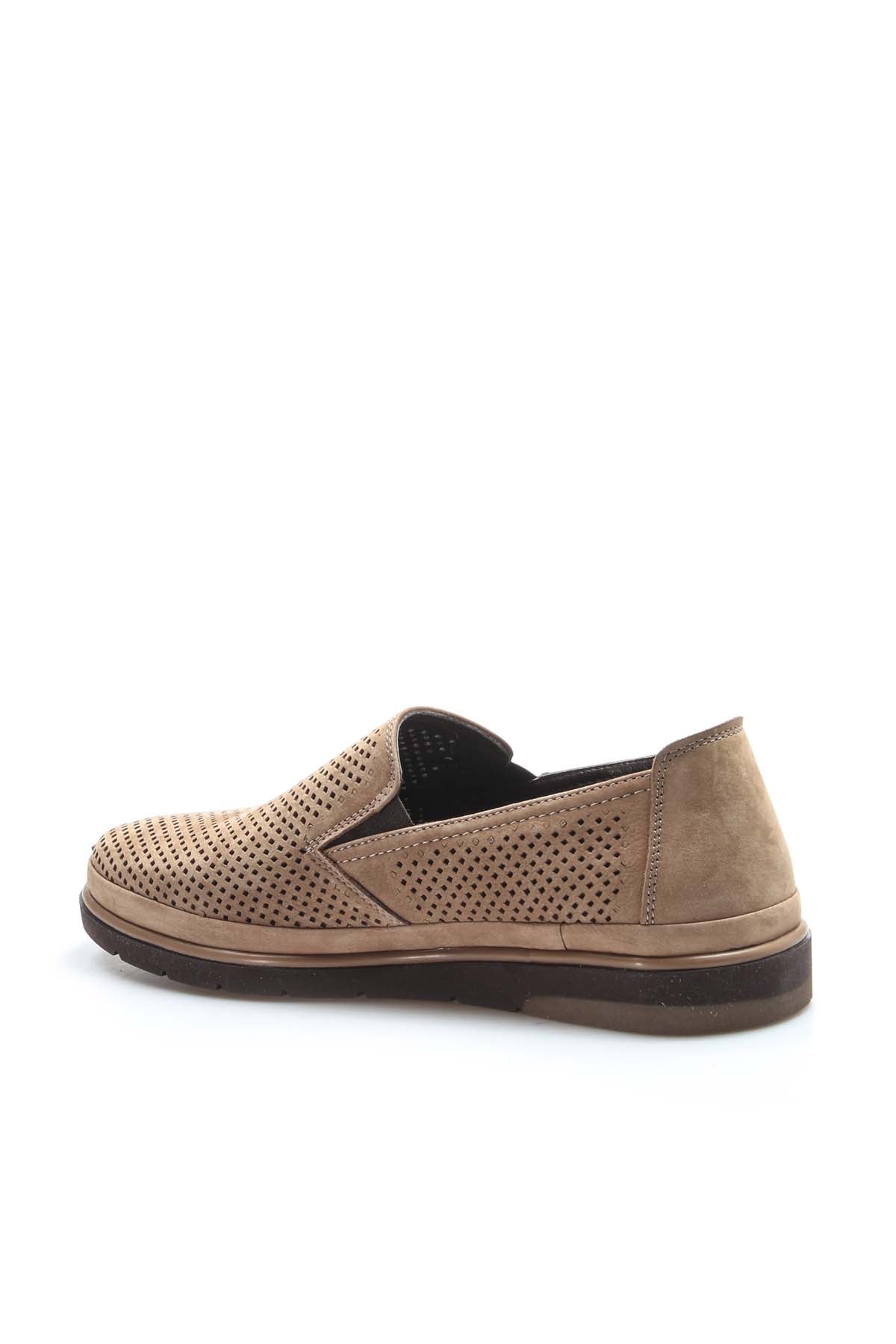 KOALA SYDNEY Beige Perforated Leather Loafers Wessi