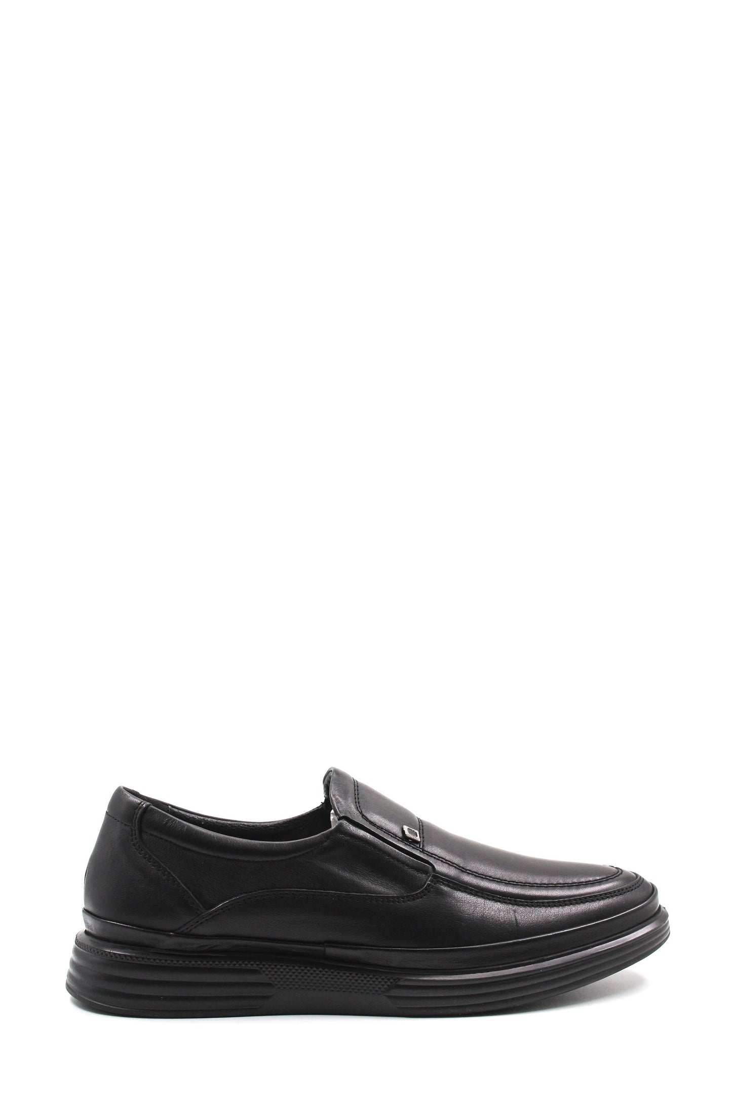 KOALA SYDNEY Men's Black Leather Loafers Slip-On Wessi