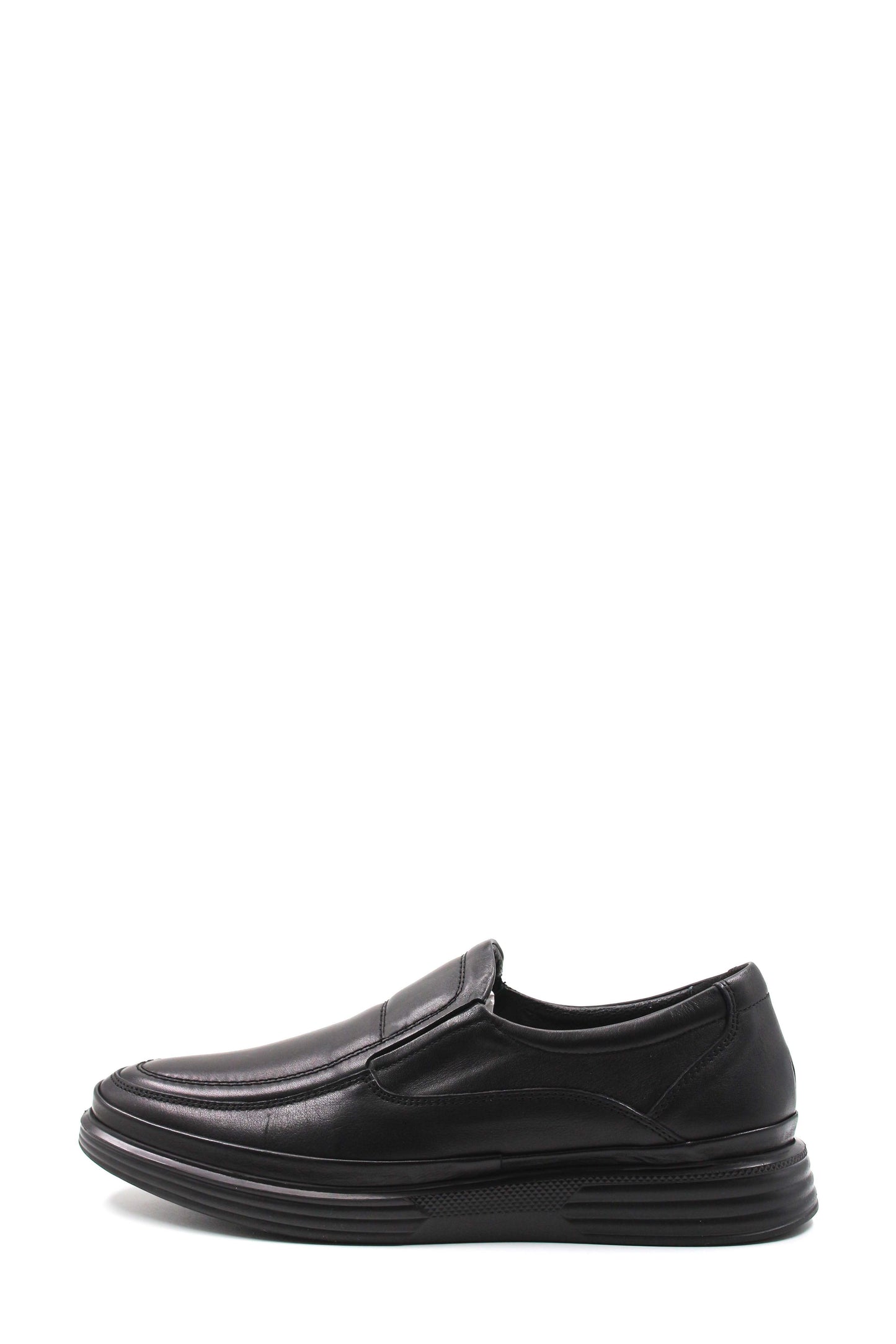 KOALA SYDNEY Men's Black Leather Loafers Slip-On Wessi