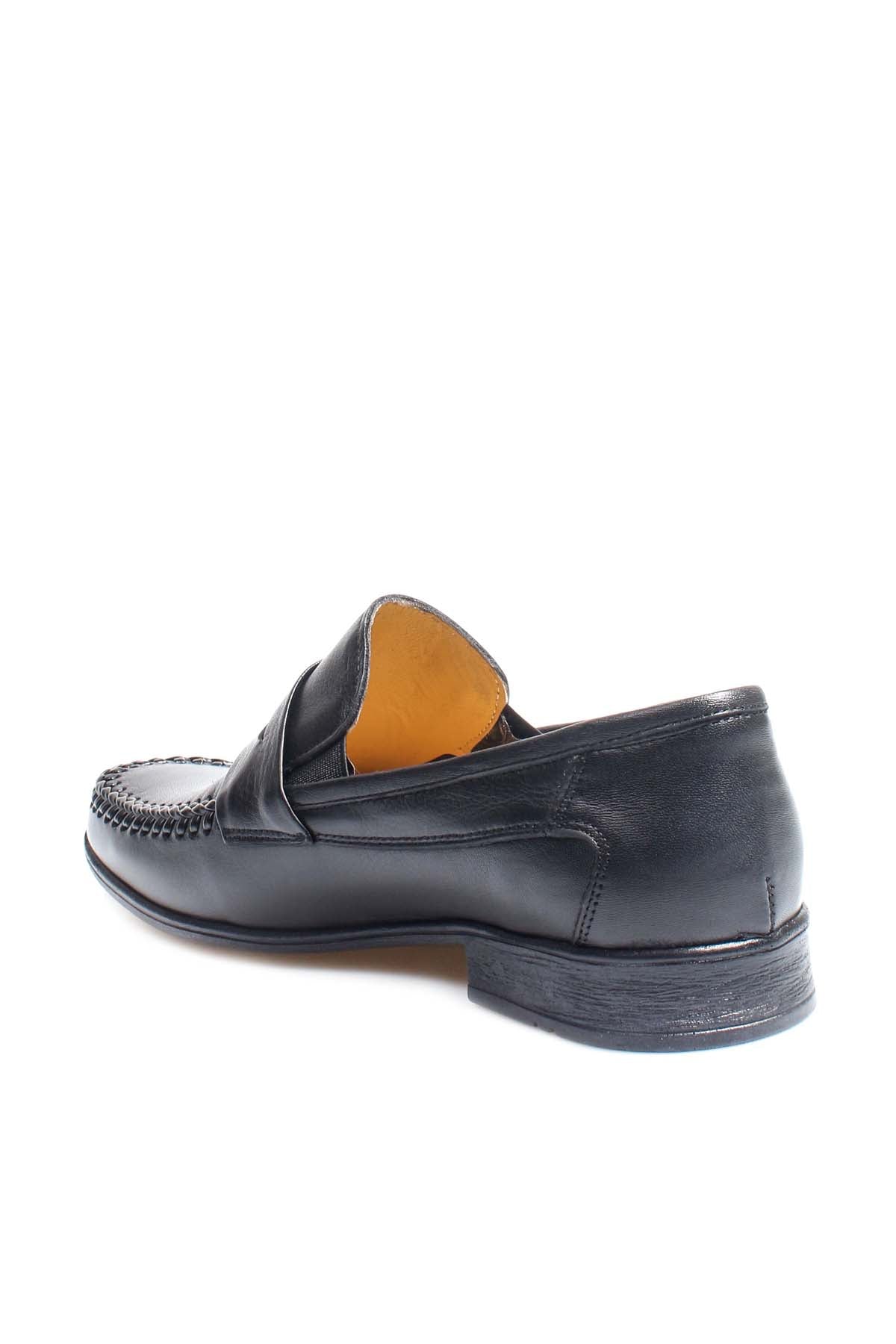 KOALA SYDNEY Classic Black Leather Penny Loafers-Wessi