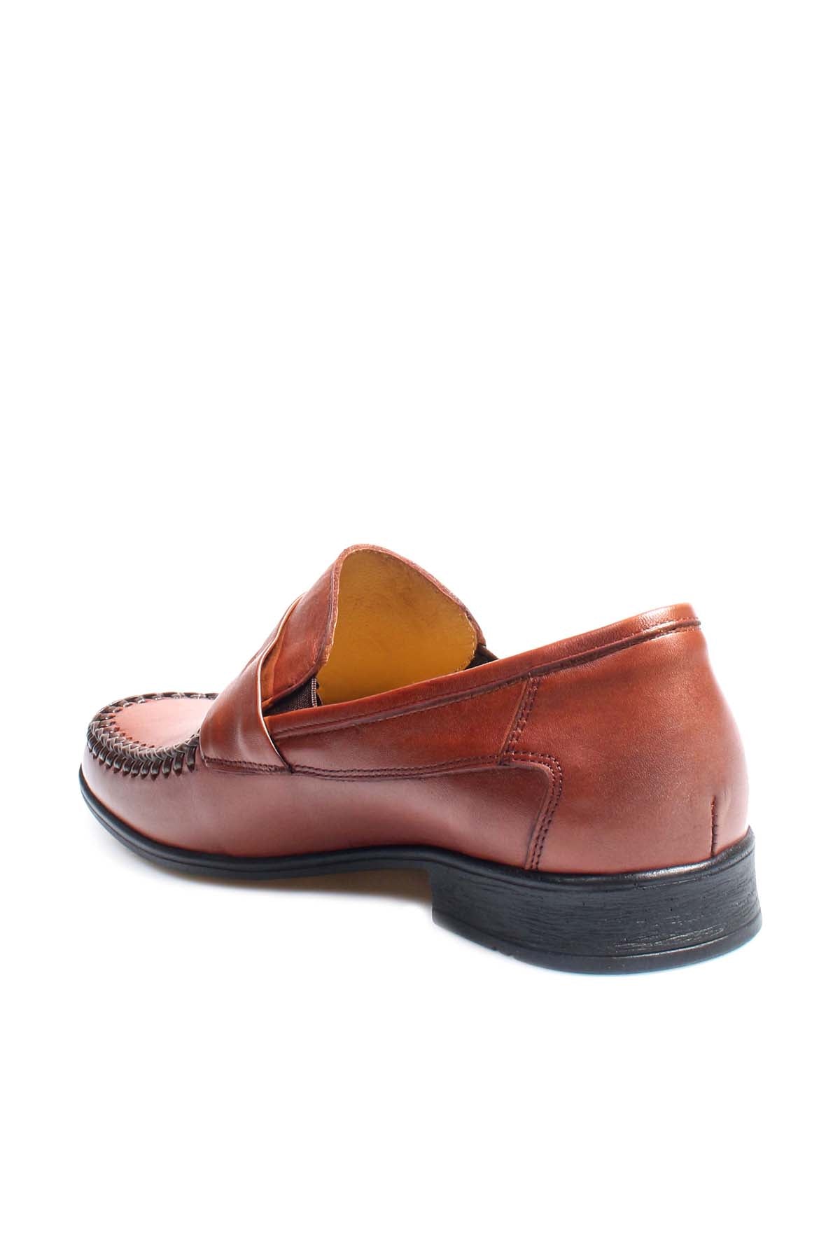 KOALA SYDNEY Men's Tan Leather Moccasin Loafers-Wessi
