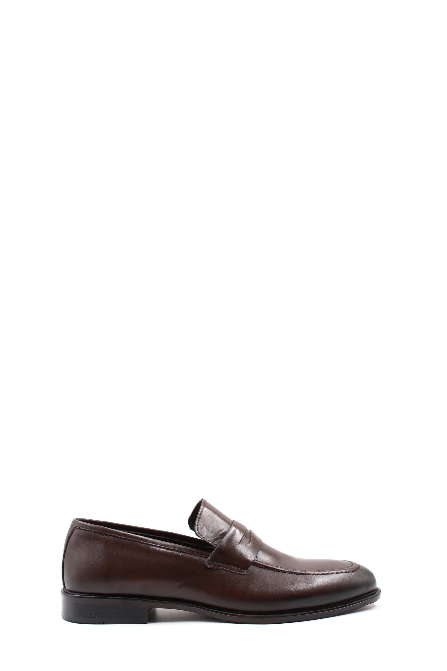 KOALA SYDNEY Brown Leather Penny Loafers Wessi