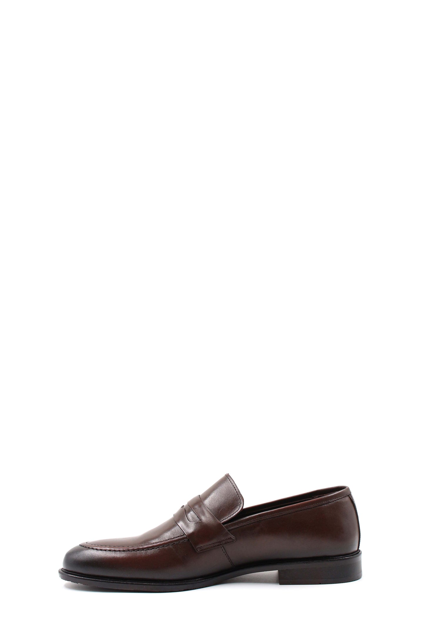 KOALA SYDNEY Brown Leather Penny Loafers Wessi