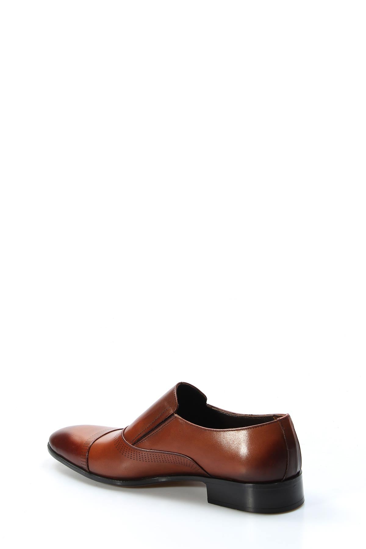 KOALA SYDNEY Men's Brown Leather Cap Toe Dress Shoes-Wessi