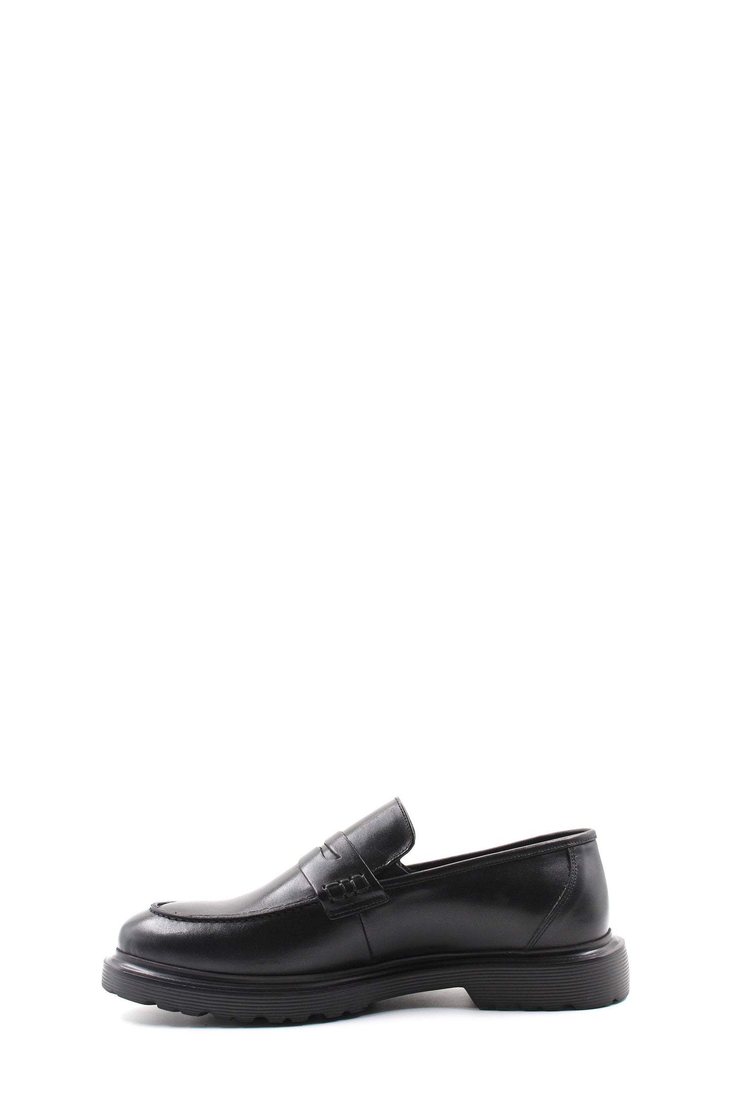 KOALA SYDNEY Black Leather Chunky Loafers