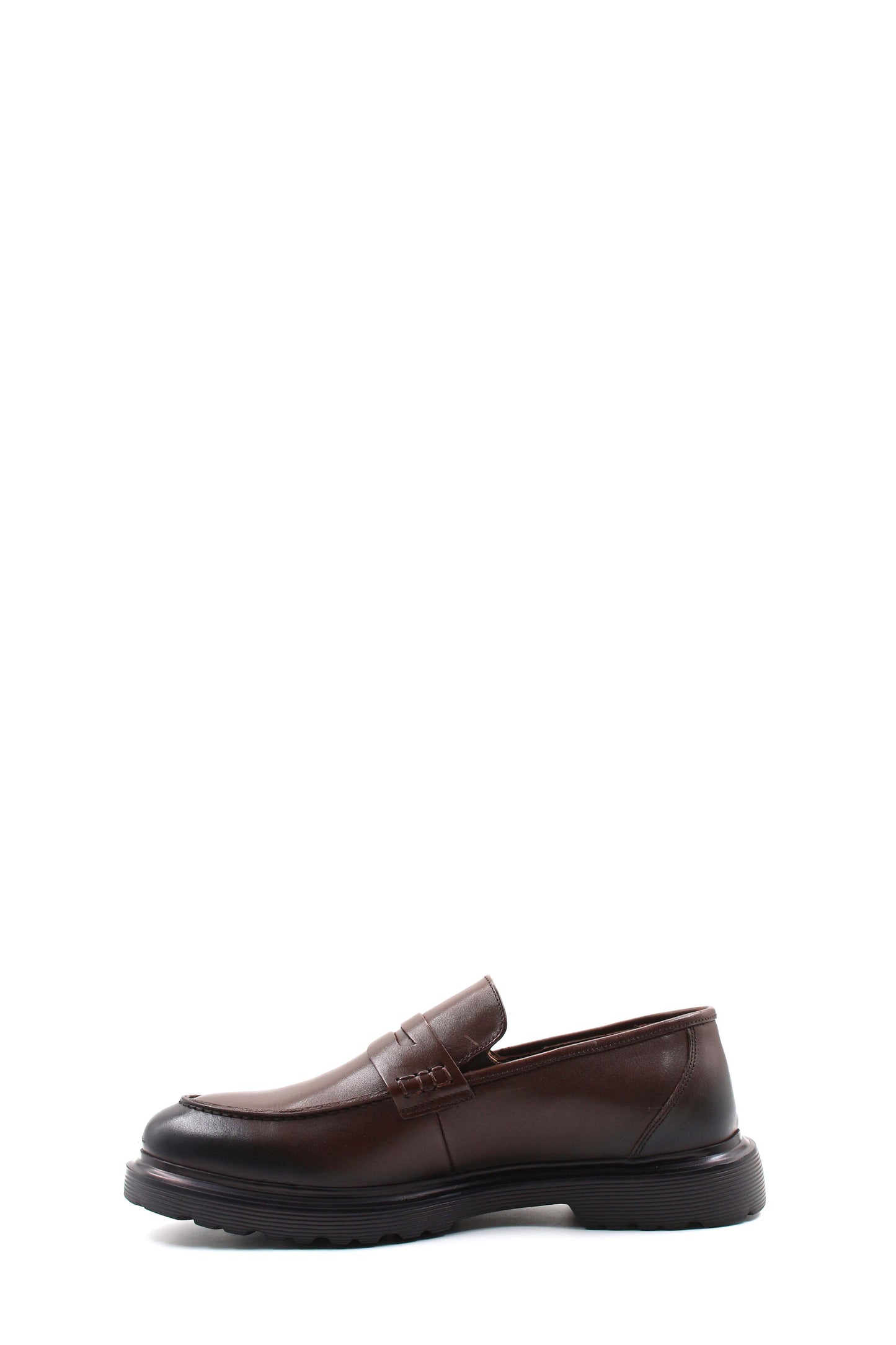 KOALA SYDNEY Brown Leather Chunky Loafers Wessi