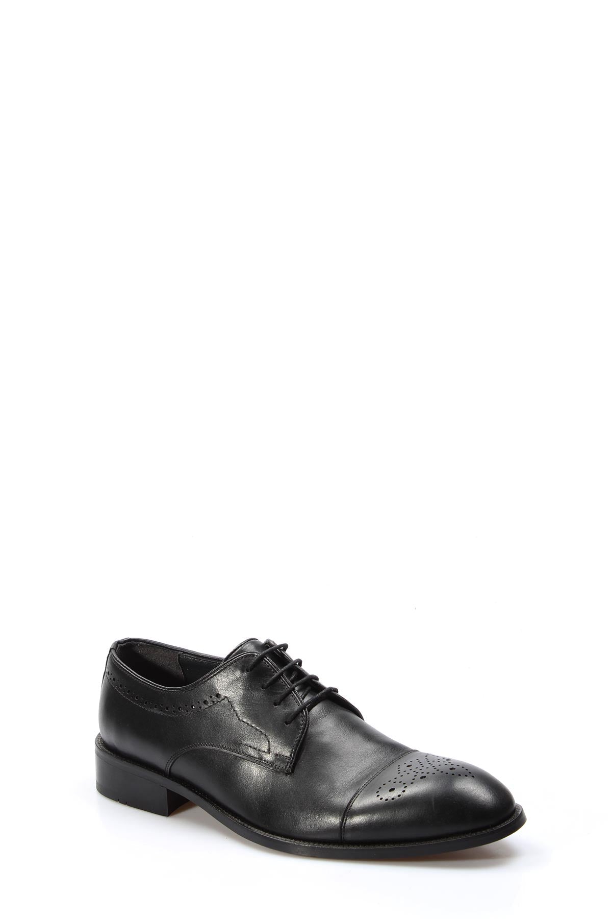 KOALA SYDNEY Men's Black Leather Oxford Dress Shoes