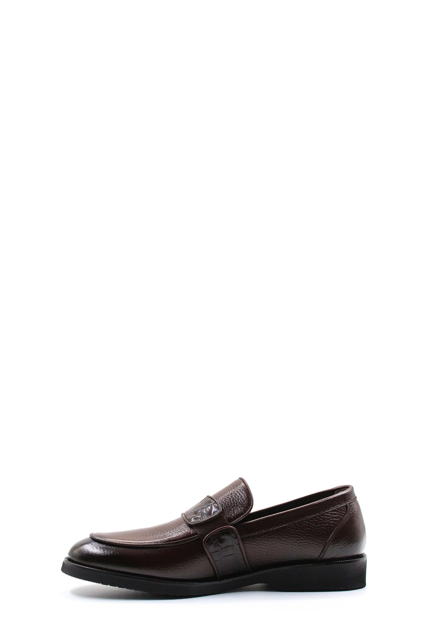 KOALA SYDNEY Men's Brown Leather Formal Loafers-Wessi