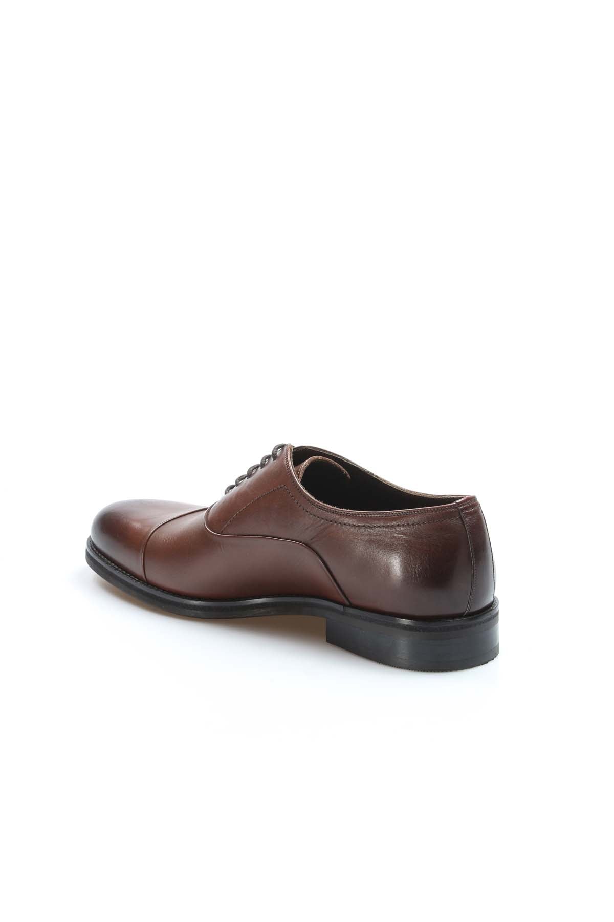 KOALA SYDNEY Men's Brown Leather Cap Toe Oxford Shoes